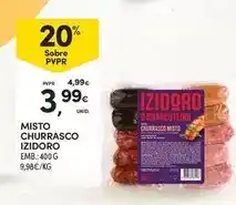 Continente Izidoro - misto churrasco promoção