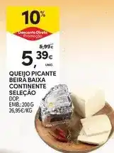 Continente Seleção du chef - queijo picante beira baixa continente seleção promoção