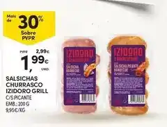 Continente Izidoro - salsichas churrasco grill promoção