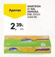 Continente Mimosa - manteiga c/ sal promoção