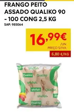 Recheio Frango peito assado qualiko 90 promoção