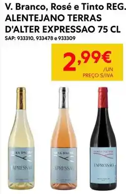 Recheio Branco, rosé e tinto promoção