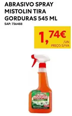 Recheio A+ - abrasivo spray mistolin tira gorduras promoção