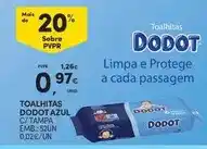 Continente Dodot - toalhitas promoção