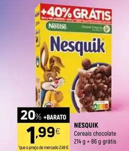 Coviran NESQUIK Cereais chocolate promoção