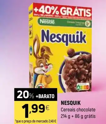 Coviran NESQUIK Cereais chocolate promoção