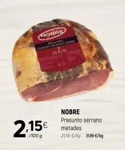 Coviran NOBRE Presunto serrano metades promoção