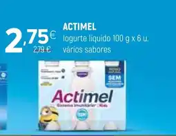 Coviran Actimel logurte liquido promoção