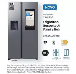 Radio Popular A+ - frigorifico bespoke family hub promoção