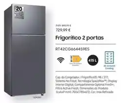 Radio Popular Frigorífico 2 portas promoção