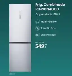 Radio Popular Sony - frigorifico combinado rb390n4ccd promoção