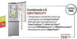 Radio Popular Lg - combinado gbv7180cpy promoção