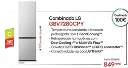 Radio Popular Lg - combinado gbv7280cpy promoção