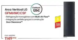 Radio Popular Lg - arca vertical gfm61mccsf promoção