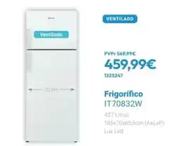 Radio Popular Frigorifico it70832w promoção