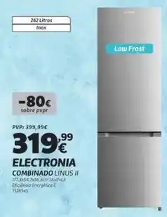 Radio Popular Electronia - combinado linus ii promoção
