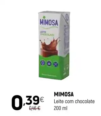 Coviran MIMOSA Leite com chocolate promoção