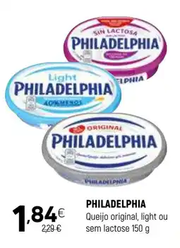 Coviran PHILADELPHIA Queijo original, light ou sem lactose promoção