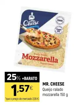 Coviran MR. CHEESE Queijo ralado mozzarella promoção