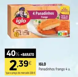 Coviran IGLO Panadinhos frango 4 u. promoção