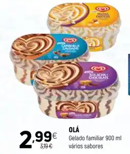 Coviran OLÁ Gelado Gelado familiar 900 ml vários sabores vários sabores promoção