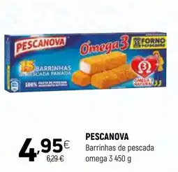 Coviran PESCANOVA Barrinhas de pescada omega 3 promoção