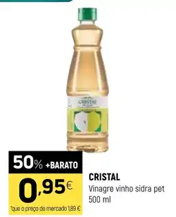 Coviran CRISTAL Vinagre vinho sidra pet promoção
