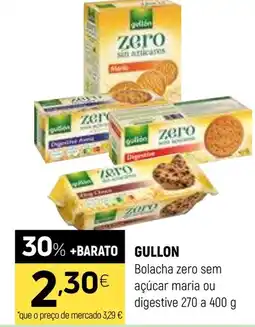 Coviran GULLON Bolacha zero sem açúcar maria ou digestive promoção