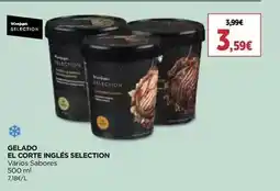El Corte Inglés El corte inglés - gelado selection promoção