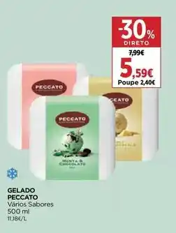 El Corte Inglés Peccato - gelado promoção