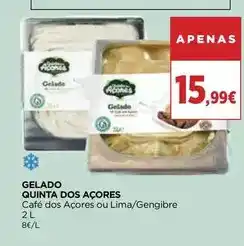 El Corte Inglés Quinta dos açores - gelado promoção