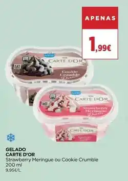 El Corte Inglés Carte d'or - gelado promoção