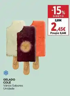 El Corte Inglés Cole - gelado promoção
