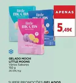 El Corte Inglés Little moons - gelado mochi promoção