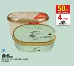 El Corte Inglés Carte d'or - gelado promoção