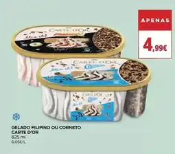 El Corte Inglés Carte d'or - gelado filipino ou corneto promoção
