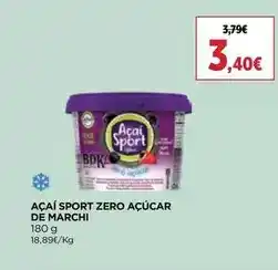 El Corte Inglés De marchi - açãi sport zero açucar promoção