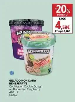 El Corte Inglés Ben&jerry´s - gelado non dairy promoção