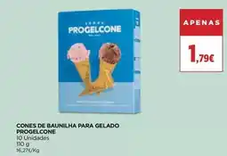 El Corte Inglés Progelcone - cones de baunilha para gelado promoção