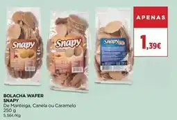 El Corte Inglés Snapy - bolacha wafer promoção