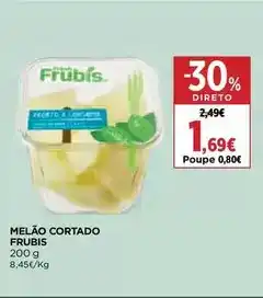 El Corte Inglés Frubis - melão cortado promoção