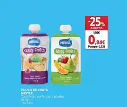 El Corte Inglés Nestlé - pouch de fruta promoção