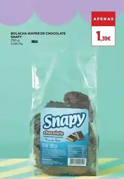 El Corte Inglés Snapy - bolacha wafer de chocolate promoção