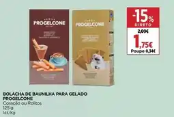 El Corte Inglés Progelcone - bolacha de baunilha para gelado promoção