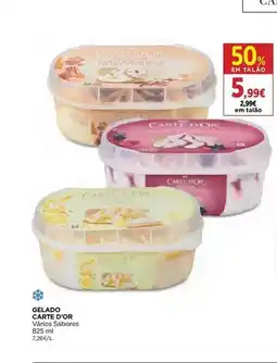 El Corte Inglés Carte d'or - gelado promoção