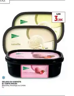 El Corte Inglés El corte inglés - gelado ou sorvete promoção