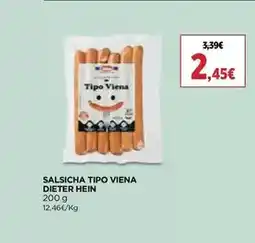 El Corte Inglés Dieter hein - salsicha tipo viena promoção