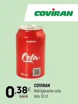 Coviran COVIRAN Refrigerante cola lata promoção
