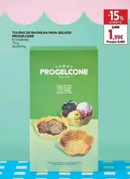 El Corte Inglés Progelcone - tupas de banilha para gelado promoção