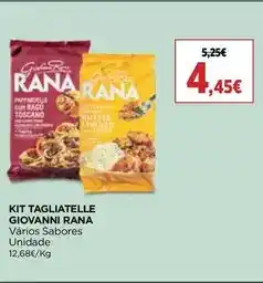 El Corte Inglés Giovanni rana - kit tagliatelle promoção